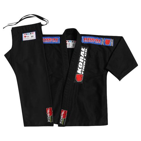 Koral Kids Black First BJJ Gi - The Gi Hive - Canada's Place For BJJ Gear